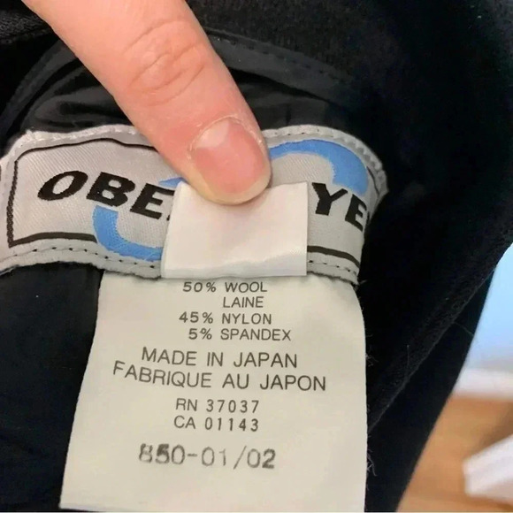 Obermeyer vintage  black stirrup in boot ski pants - Picture 8 of 9